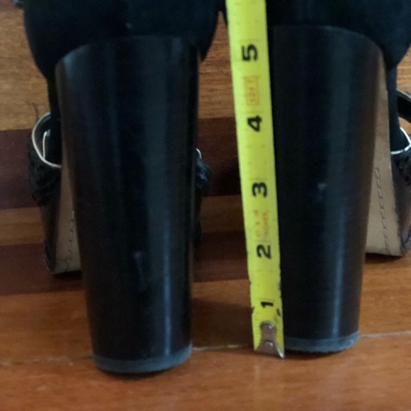 Cynthia Vincent platform high heel open toe shoes - Picture 7 of 8